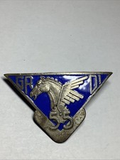 Insigne Militaire 55 GRDI Groupe Reconnaissance Division Infanterie Augis St B