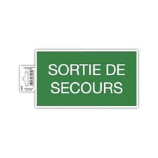 Panneau adhésif - Sortie de