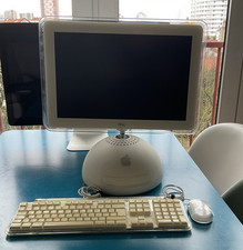 Apple iMac G4 17" sunflower 1.25GHz Tournesol Lamp Mac 17 M6498 New Osx  10.2.8