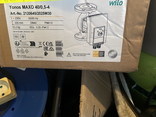 Circulateur wilo yonos maxo - wilo,