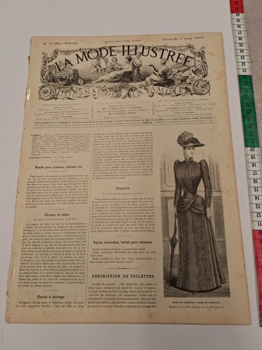Mode illustrée mars 1891 - illustrée, 8
