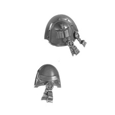 SMGK10 EPAULIERE x2 SCEAUX CHEVALIER GRIS WARHAMMER 40000 BITZ GREY KNIGHT 16-82