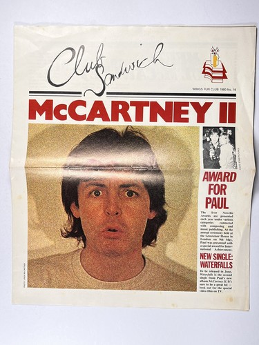Paul mccartney wings fun club - paul,