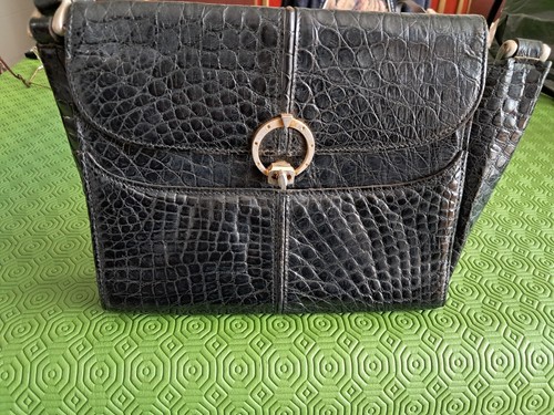 Sac cuir façon croco celine - façon,