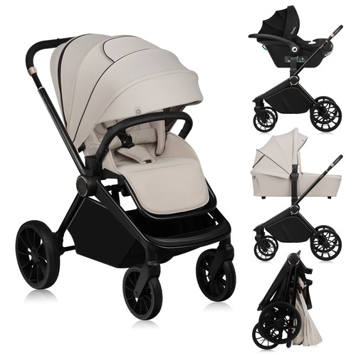 Poussette combinée 1 - poussette,