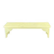 Playmobil banc long blanc