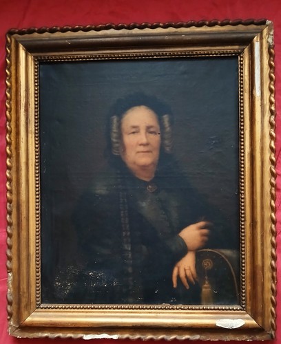 Belle huile xix siècle - belle,