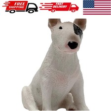 Collectible Small White Bull