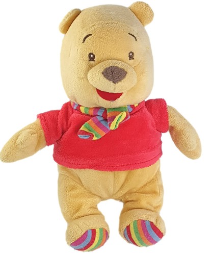 Peluche doudou winnie echarpe - peluche,