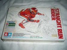 Lot de 4 rider moto Tamiya : starting, jumping, straight run, racing neuf boite
