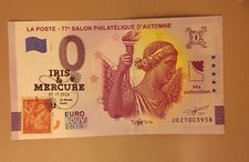 Billet 0 zero Euro La Poste