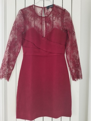 Robe the kooples grenat taille - robe,
