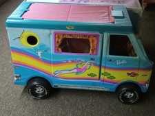 Vintage barbie beach bus van - vintage,