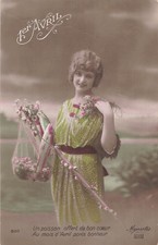 CP 1ER AVRIL FEMME ELEGANTE