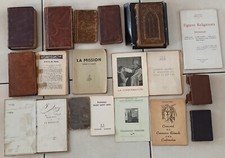 Lot anciens Missels, Livrets Communion, Confirmation, Religieux de 1867 ...