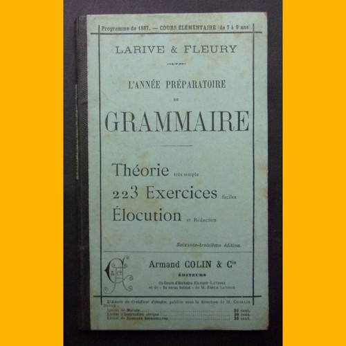 Année préparatoire de - l'annÉe,