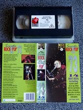 SEVENTIES ROCK & POP 1973 - Rod Stewart, Elton John, Rolling Stones - VHS / TAPE