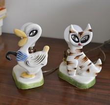 Paire de lampes veilleuses