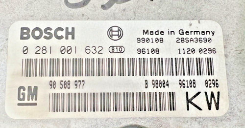 Calculateur moteur opel - calculateur,