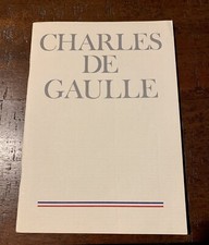 Plaquette CHARLES DE GAULLE