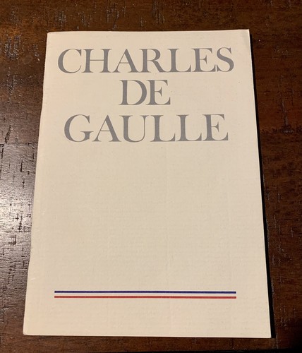 Plaquette charles gaulle - plaquette,