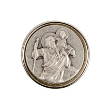 SAINT CHRISTOPHE BUSTE PLAQUE