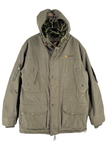 Parka capuche géographique - À,