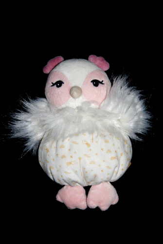 Peluche doudou hibou - , chouette