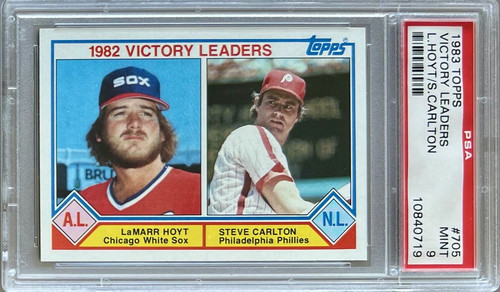 1983 topps 705 steve carlton - 1983, #705