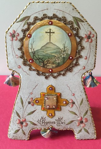 Reliquiario reliquia agnus dei - agnus,