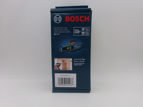 Bosch line and point laser - point, gll