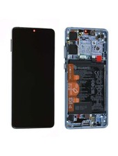 Écran Huawei P30 Bleu Nacré + Châssis / Batterie Origine