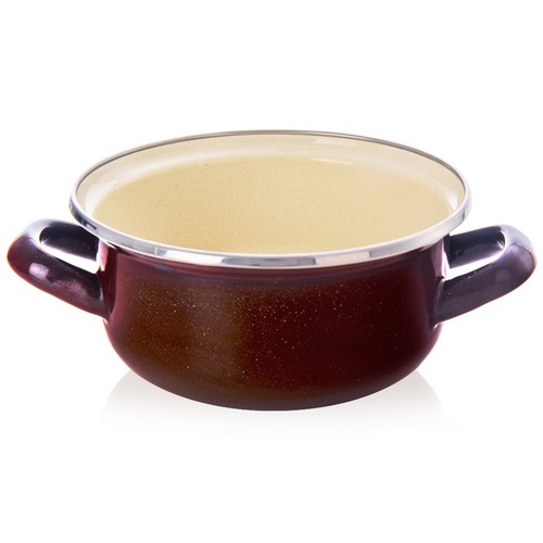 Marmite émaillée brown 16cm - Émaillée,