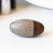 SHIVA LINGAM Pierre roulée - Soin Lithothérapie Minéraux Reiki Energie