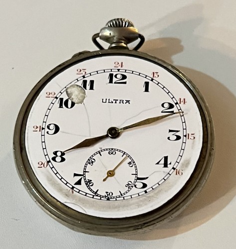 Ancienne montre gousset ultra - ancienne,