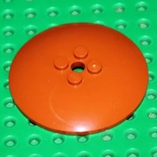 Lego Star Wars Dark Orange Dish 6x6 ref 44375b set 9491 75157 Captain Rex's AT-T