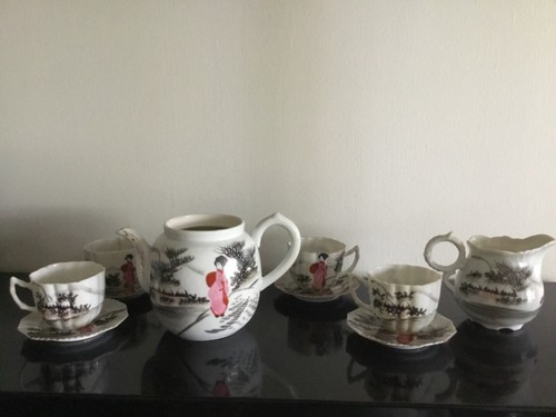 Service café ancien japon - ancien,