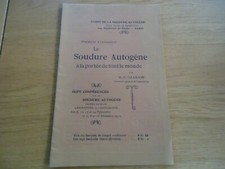 SOUDURE AUTOGENE CHALUMEAUX A