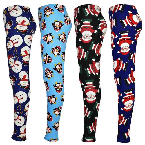 Noël fille leggings père - noël,