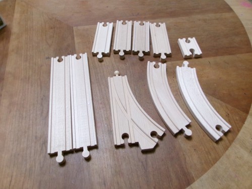Brio wooden train railway - train, 10