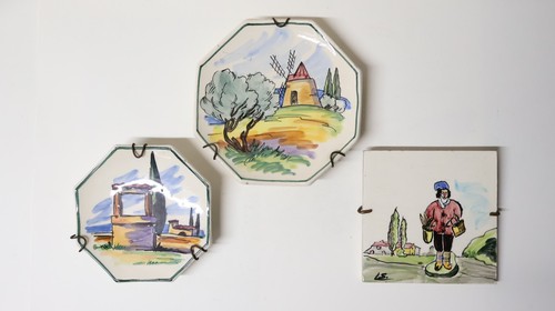 Anciens trois petits plats - trois,