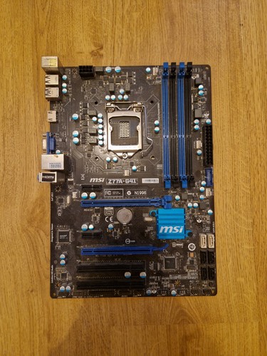 Carte mère msi z77a g41 - mère,