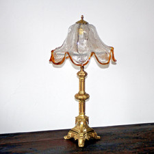 Grande Lampe Nèo Pop Art 70's Déco Vintage Steampunk Shabby Chic Hauteur 58cm