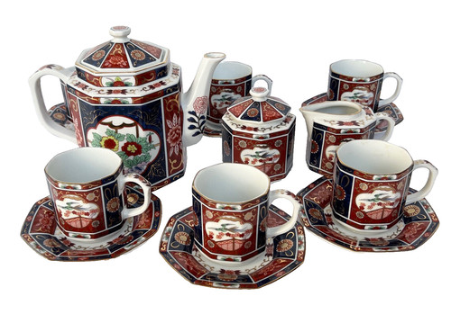 Service thé imari japon 6 - à,