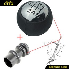 Pommeau de Levier de Vitesse prévu pour PEUGEOT 3008 307 308 407 5008 807 2403V2