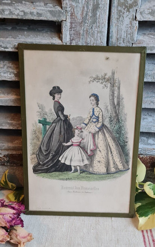 Ancien cadre litho - cadre,