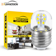 Ruiandsion E27 Vis LED Ampoule Réfrigérateur Lampe De Table 85-265V Blanc 6000K