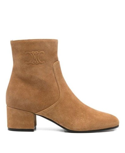 Celine bottes cuir veau - bottes,