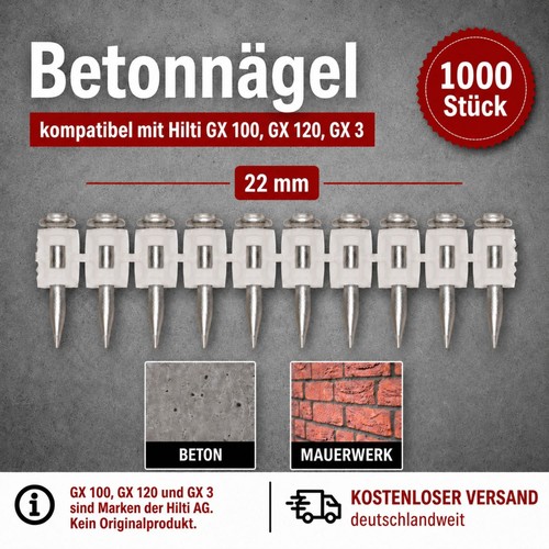 Clous béton 1000 - mm,