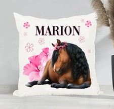 Coussin Cheval personnalisé